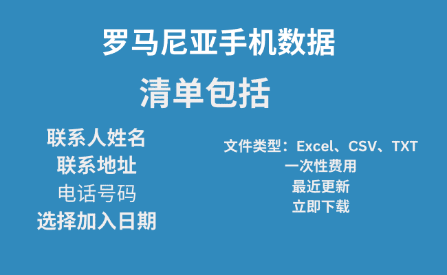 罗马尼亚手机数据